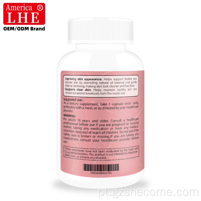 Shecome Acne Capsules Suporte para pele clara